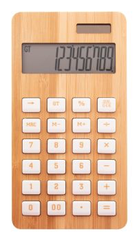 BooCalc kalkulačka z bambusu natural