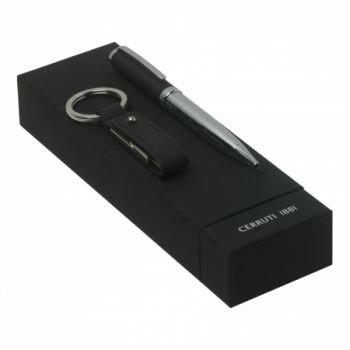 Set Hamilton Black (ballpoint pen & usb stick)