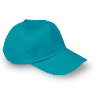GLOP CAP Čepice s kšiltem turquoise