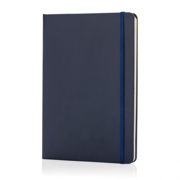 Základný zápisník s tvrdou väzbou námornícka modrá