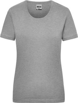 James & Nicholson | Dámské pracovní tričko grey heather M