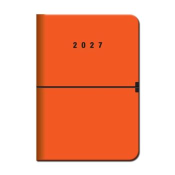 Týždenný diár A5 CAPRI Oranžový 2027