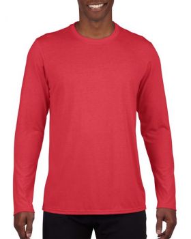 PERFORMANCE® ADULT LONG SLEEVE T-SHIRT Red M