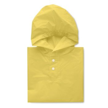PONCHIE Dětská pláštěnka z PEVA yellow