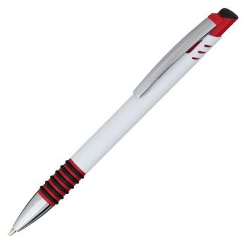 JOY kuličkové pero,  červená/bílá