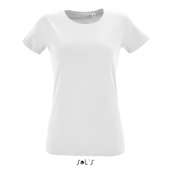 SOL'S REGENT FIT WOMEN ROUND COLLAR FITTED T-SHIRT White S