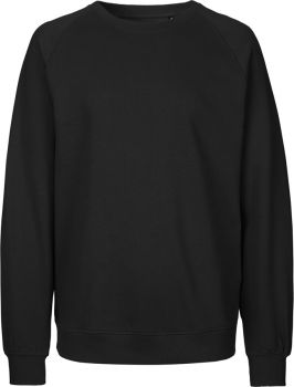 Neutral | Unisex bio raglánový svetr black XL