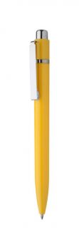 Solid guľôčkové pero žltá