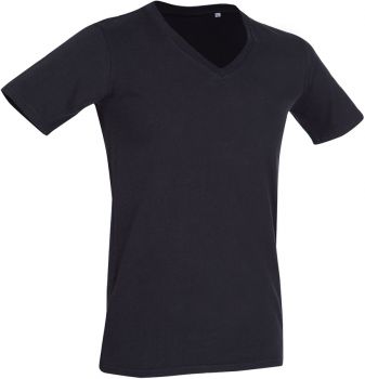 Stedman | Pánské tričko s výstřihem do V black opal XL
