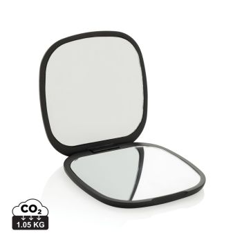 Zrkadlo na líčenie Reflecta RCS z recyklovaného plastu čierna