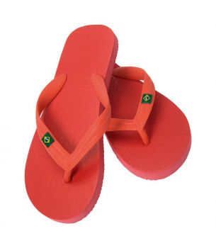 Brasileira beach slippers red  42-44