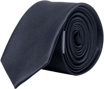 Korntex | Úzká kravata black onesize
