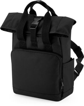 BagBase | Mini rolovací batoh s dvojitým držadlem black onesize