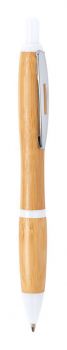 Dafen bamboo ballpoint pen white , natural