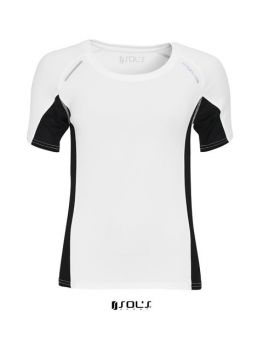 SOL'S SYDNEY WOMEN - SHORT SLEEVE RUNNING T-SHIRT White XS