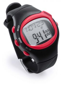 Lewis watch pulsometer red