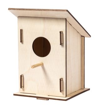 Pecker birdhouse natural