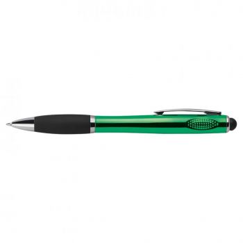 Guľôčkové pero s LED svetlom Green
