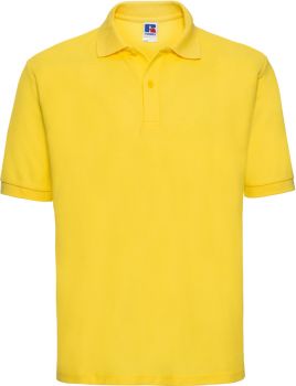 Russell | Piqué polo yellow XS
