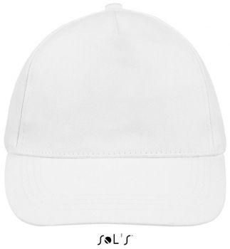 SOL'S BUZZ - FIVE PANEL CAP White U