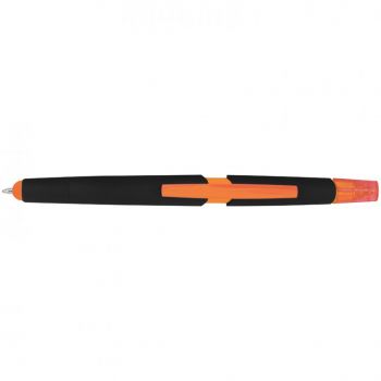 Plastové pero so zvýrazňovačom Orange