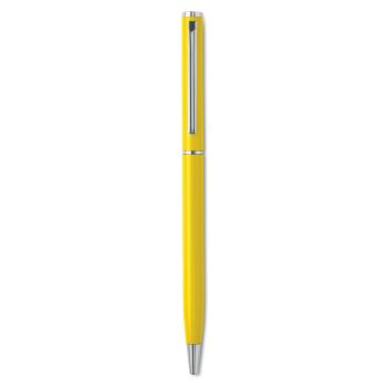 NEILO Hliníkové kuličkové pero yellow