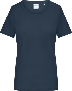 Daiber | Dámské bio tričko s jemným žebrováním navy XL