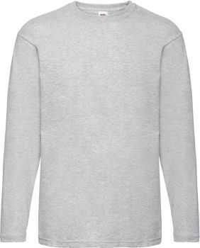 F.O.L. | Tričko s dlouhým rukávem heather grey L